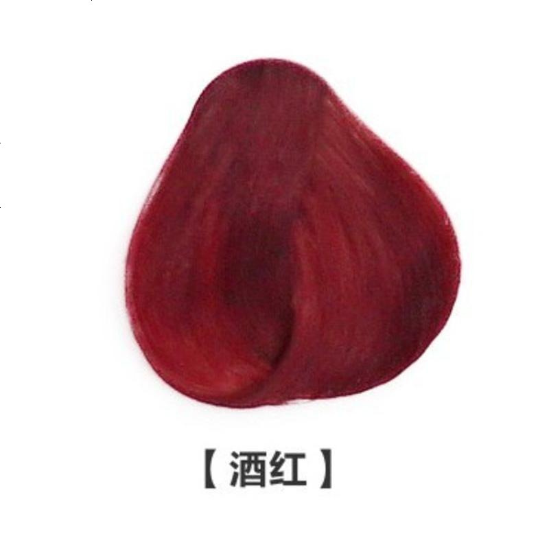 五贝子植物染发剂正品 植物 染发霜/酒红高清大图