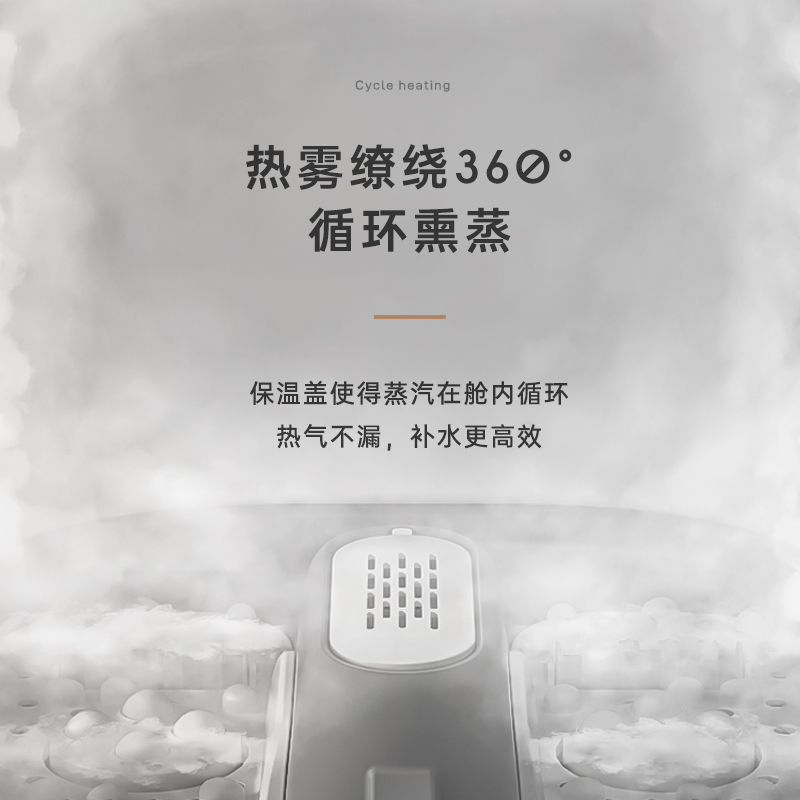 艾斯凯KH20ZQ电动按摩旗舰款蒸汽足浴盆全自动洗脚加热电动按摩家用高深桶过小腿吴泡脚桶