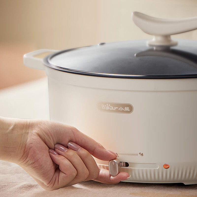 小熊(Bear) 电火锅 5L多功能锅 电煮锅分体式家用电热锅料理火锅 DHG-J50P1高清大图