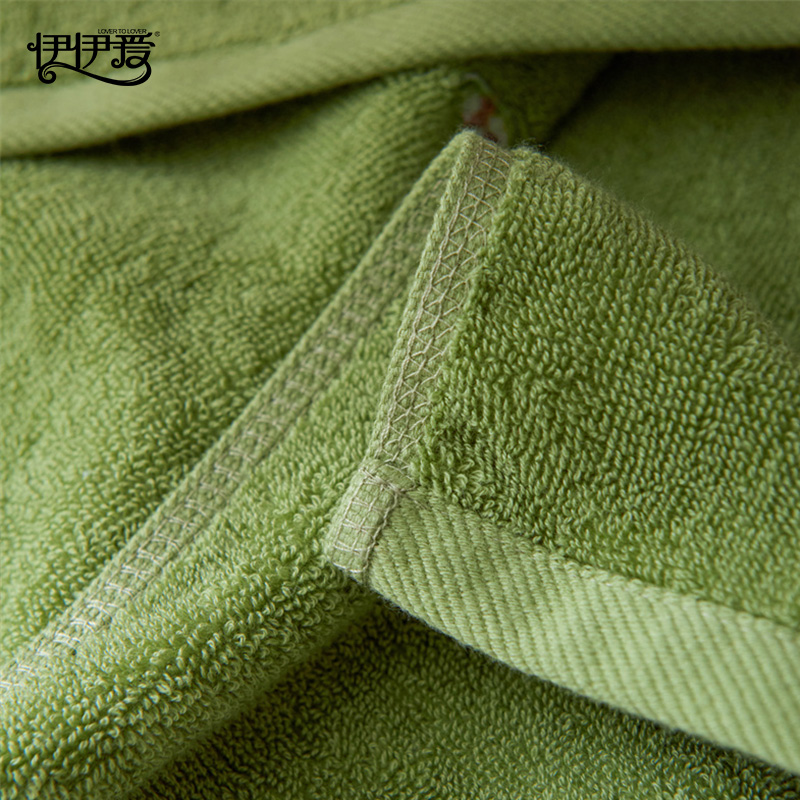 伊伊爱 牛油果毛巾绿色高清大图