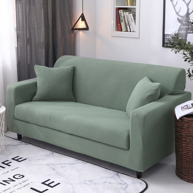 三人双人弹力全包萬能沙发套沙发套罩沙发垫通用全盖布 太古咖 XL码(测量长度235-300cm适用,一般用于四人位沙发)高清大图