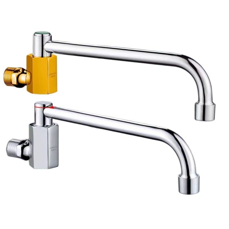 阿托拉思 厨房灶台专用水龙头 铜升级带轴承半自动龙头(30cm)/1个图片