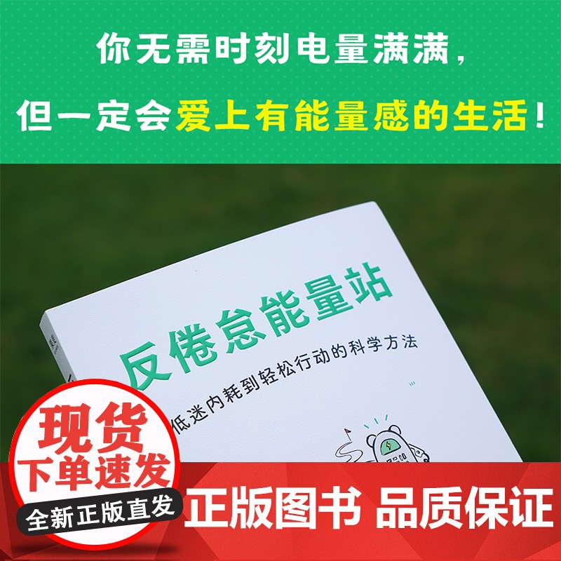 反倦怠能量站 刀熊著江苏凤凰文艺出版社社写给低电量青年人生充电成功励志之书用科学方法打破低迷内耗拖延症手机依赖症 果麦出高清大图