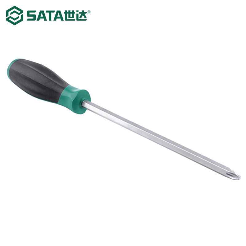 世达(SATA)61707 T系列穿心螺丝批可敲击起子螺丝刀改锥 把 #3*200 十字形2把