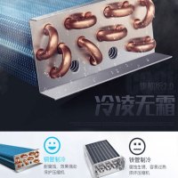寒箭展示柜饮料柜商用冰柜大小超市冰箱啤酒冷藏柜水果保鲜柜单门风冷上机组