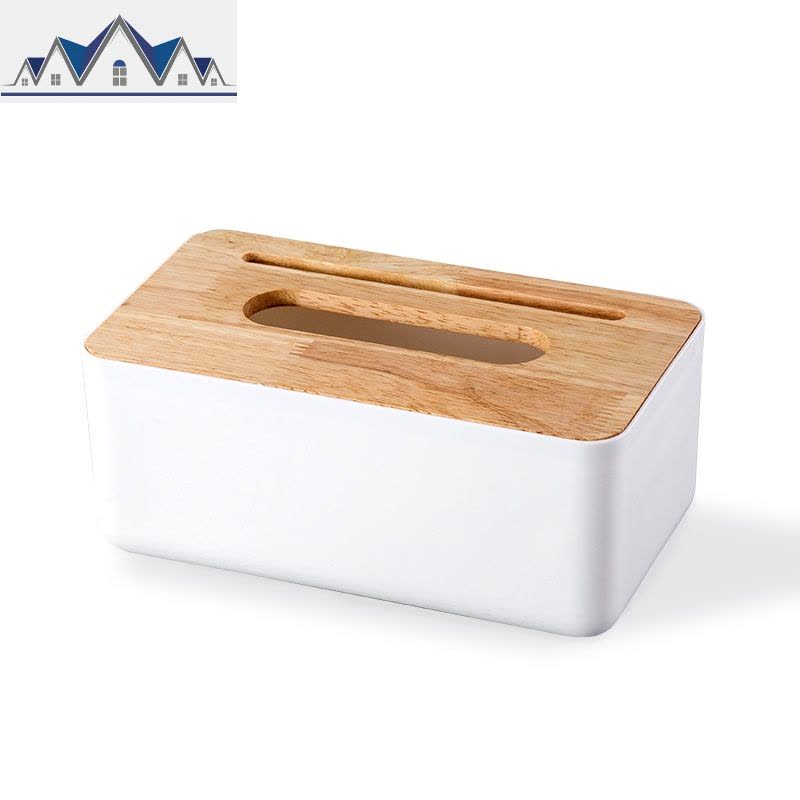 纸巾盒 客厅抽纸收纳盒子卧室少女创意家用北欧ins餐厅卷纸筒简约 三维工匠图片