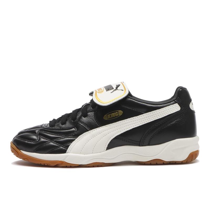 彪马(Puma)男款轻便防滑室内训练鞋综合健身鞋多功能运动鞋 PUMA_BLACK-WARM_WHITE 38.5