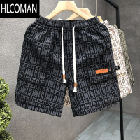 HLCOMAN美式工装短裤男夏季2025新款潮牌青少年中裤子运动篮球宽松五分裤