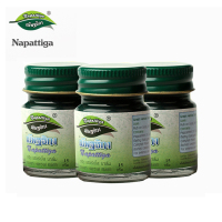 娜帕蒂卡(napattiga) 泰国进口 青草膏清凉油 15g*3/盒