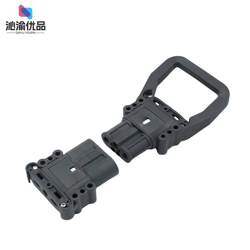 沁渝优品 叉车电源连接器公母插头 320A/对高清大图