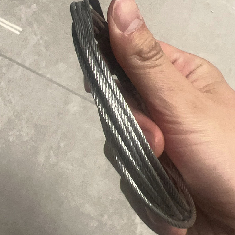 洋蝲蝲 镀锌钢丝绳 16# 单位:米高清大图