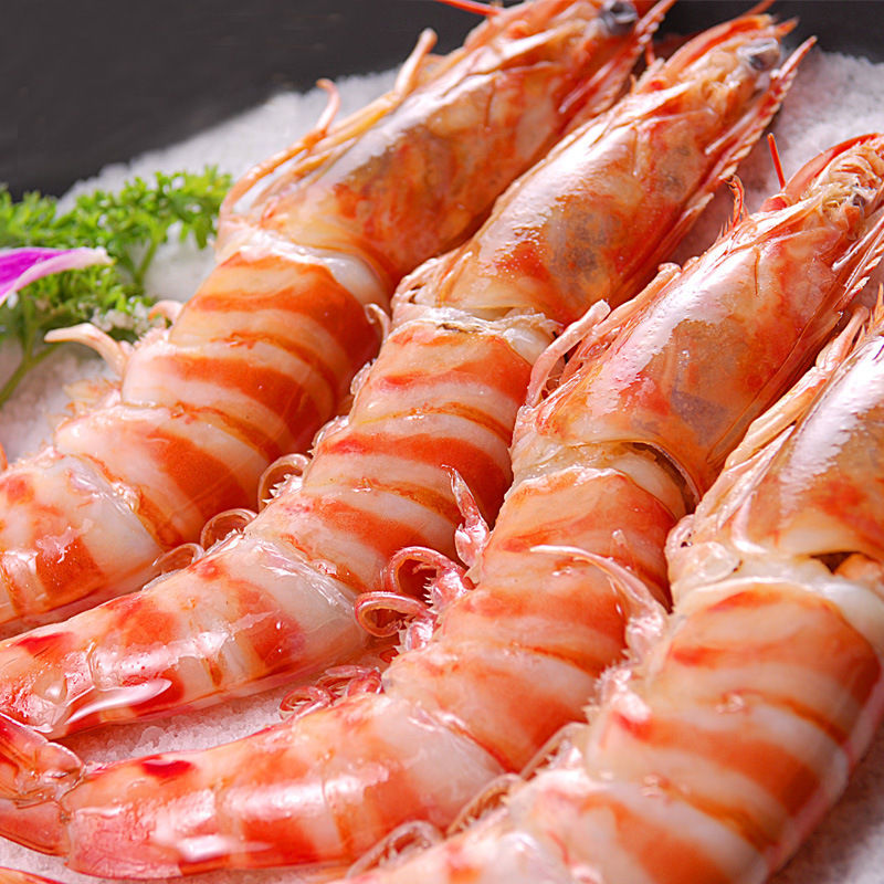 [四海生鲜] 海捕优质黑虎虾黑节虾(10-14条)斑节虾 新鲜海鲜水产 250g