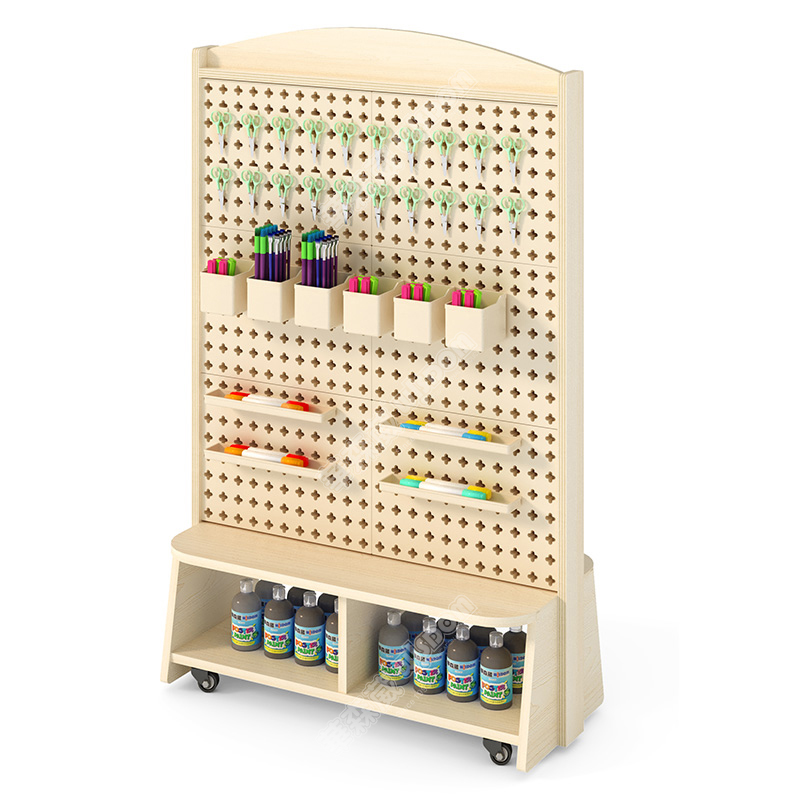 KB1-TF057 置物板移动屏风柜高清大图