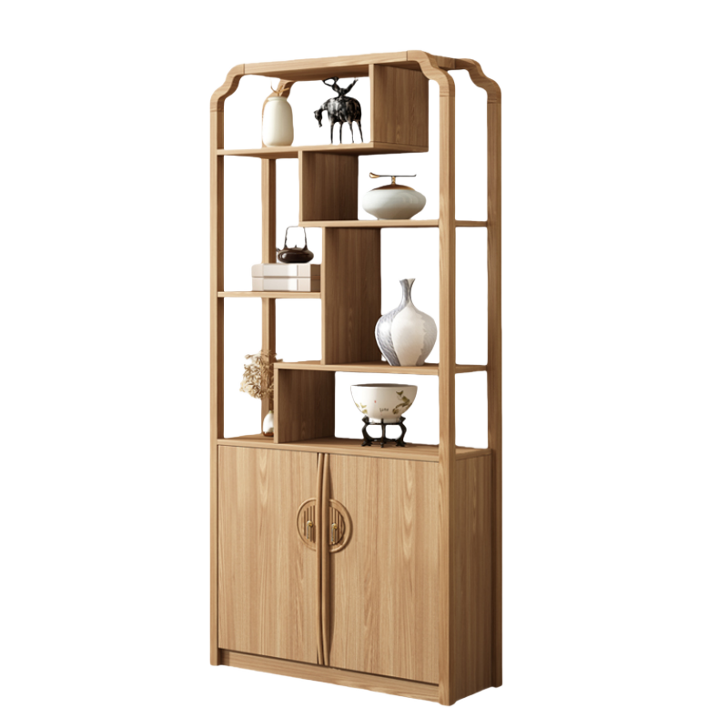 铭思达实木博古架90*30*191cm个高清大图