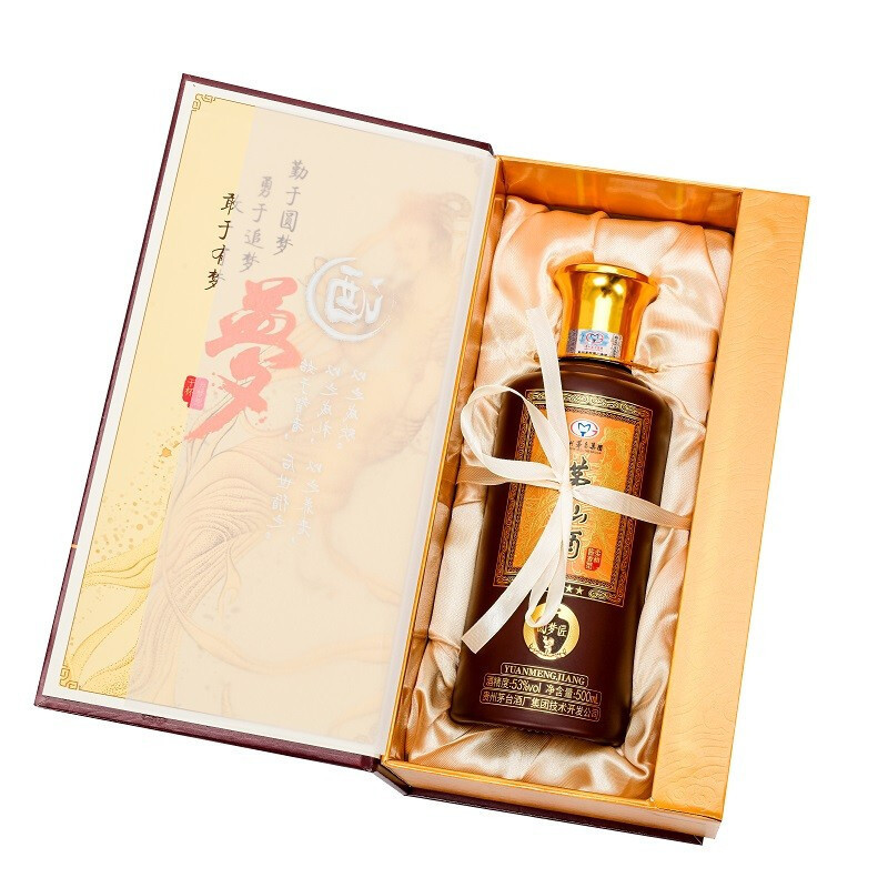 贵州茅台酒厂集团技术开发公司 茅仙酒圆梦匠 53度柔和酱香型白酒礼品酒水500ml*1瓶