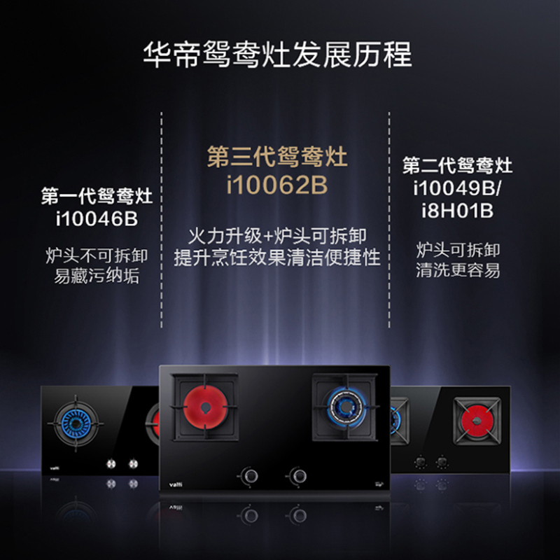 [变频款]华帝(vatti)三腔·创世S7+62B烟灶套餐24m³大吸力欧式抽油烟机四驱全翼5.0kW聚能灶大火力燃气灶