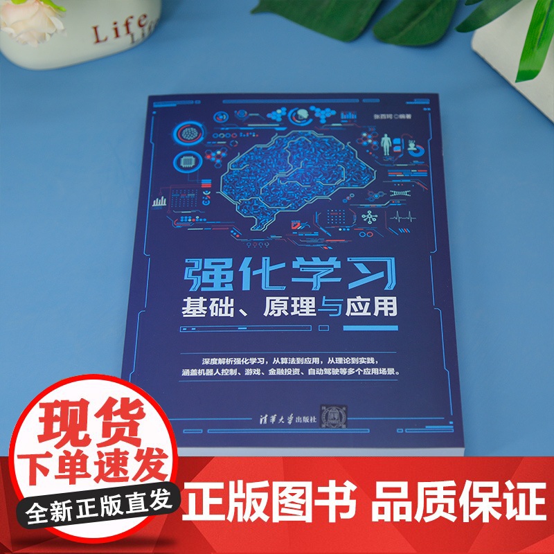 正版新书 强化学习基础 原理与应用 张百珂 清华大学出版社高清大图
