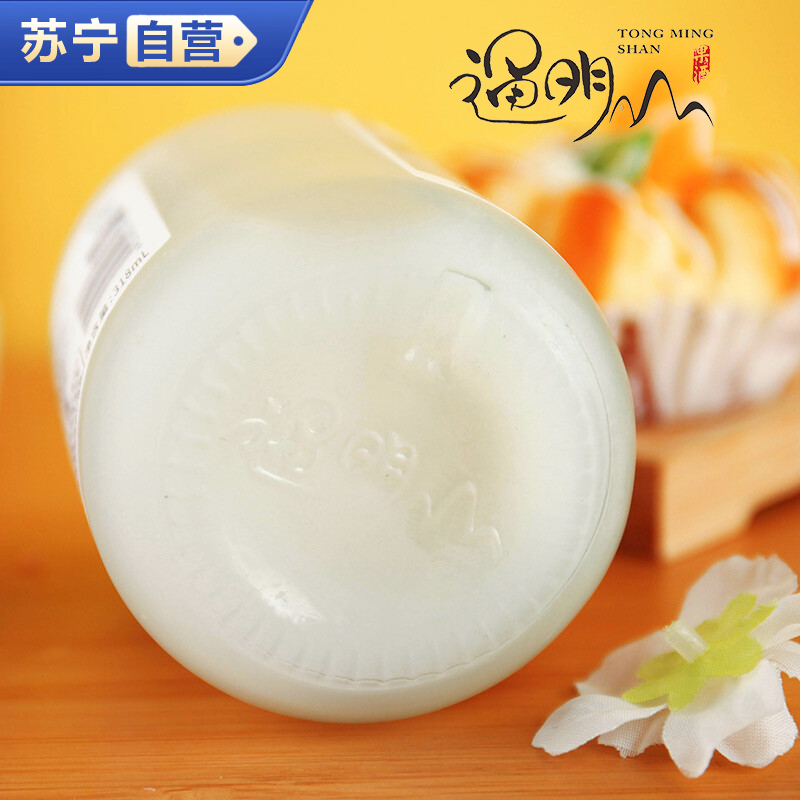 通明山 低度微醺网红高颜值果酒 女士甜酒 桂花米露0.5度 318ml*1瓶 单瓶装