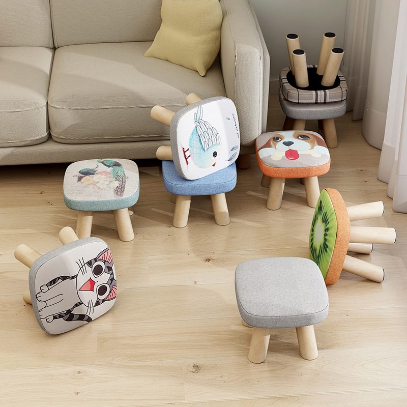 聚宸星小凳子家用儿童宝宝矮凳沙发换鞋凳创意网红椅子可爱卡通板凳