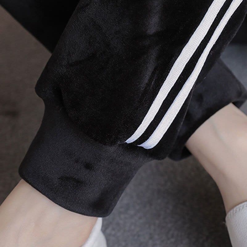 迪鲁奥(DILUAO)孕妇装2021秋冬新款时尚孕妇打底裤孕妈装百搭款加绒休闲裤孕妇托腹裤图片