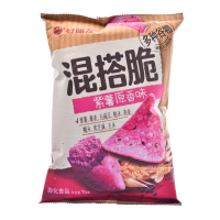 好丽友(Orion) 薯片 混搭脆 紫薯原香味70g/袋(休闲零食)