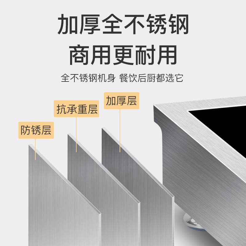 耐惠(NAAFI)康宝出品商用电磁炉3500W大功率电磁炉商用炒菜电磁炉商用平面电磁炉家用NC35-22T3P
