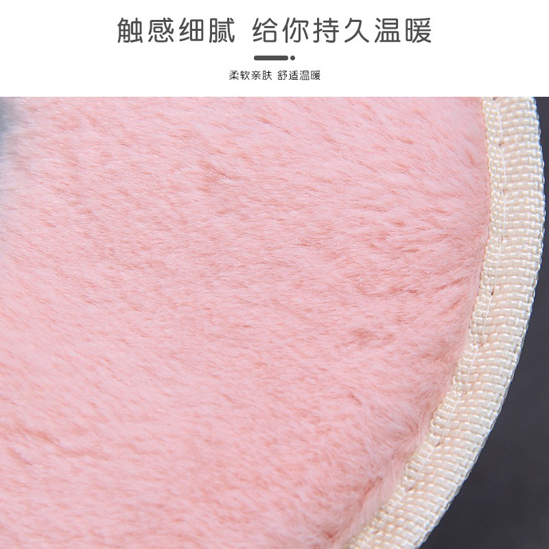 毛绒加厚马桶坐垫家用冬季马桶圈坐便器拉链式通用马桶套暖垫四季 三维工匠马桶垫高清大图