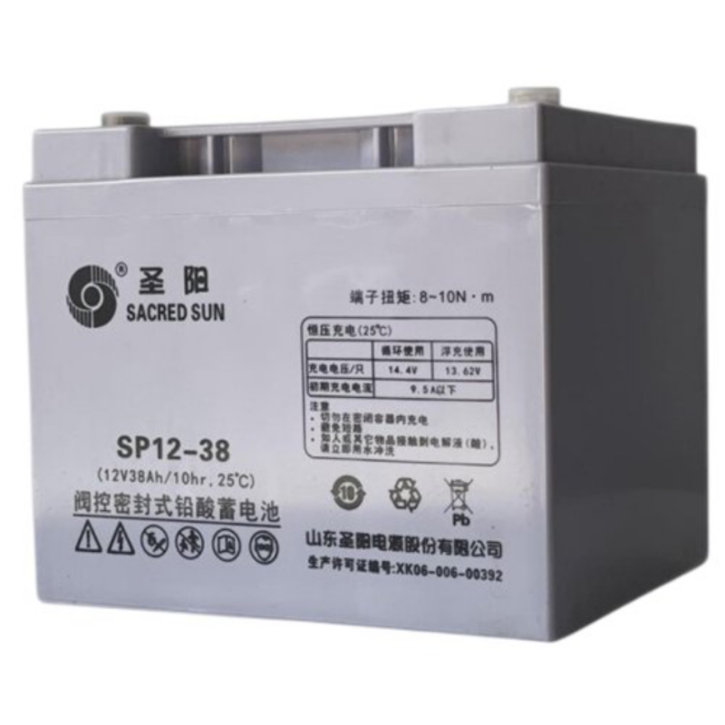 圣阳蓄电池SP12-38FR高清大图