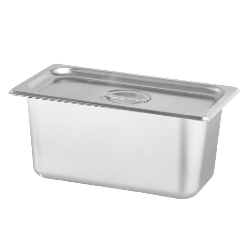 酷美智悦 304不锈钢份数盆带盖330*265*150mm KM-BH540 个高清大图