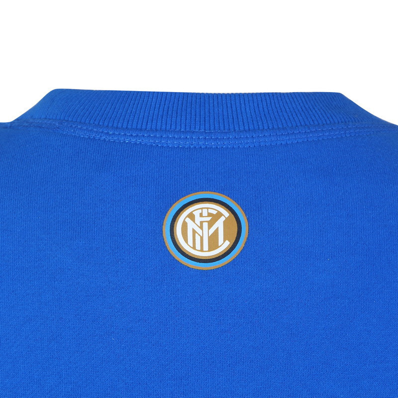 国际米兰俱乐部Inter Milan时尚长袖运动休闲圆领印花男士卫衣
