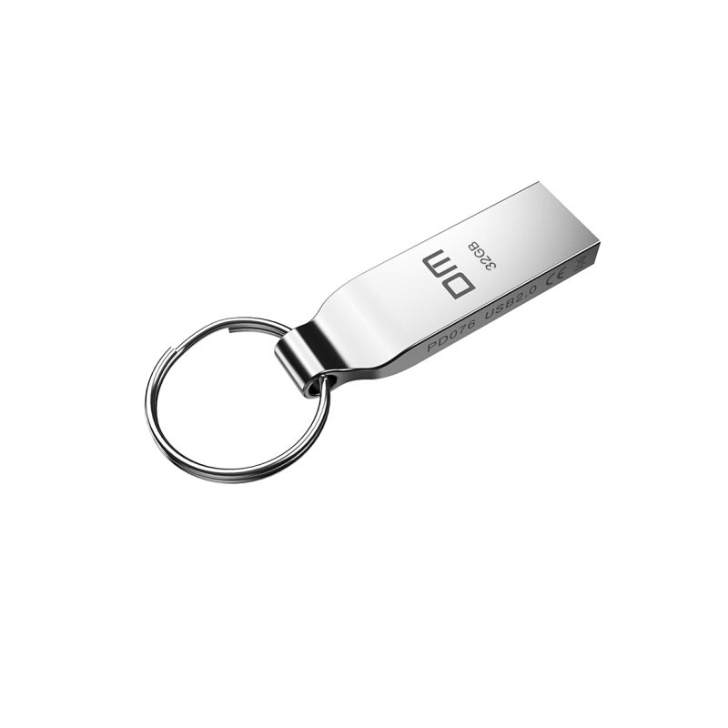 大迈(DM) 32GB USB2.0 U盘金属防水防震电脑u盘车载优盘 小风铃PD076系列