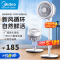美的(Midea)轻音空气循环扇/家用大风力摇头落地扇/卧室台式柔风电风扇/节能桌面小风扇 FGA24TQ