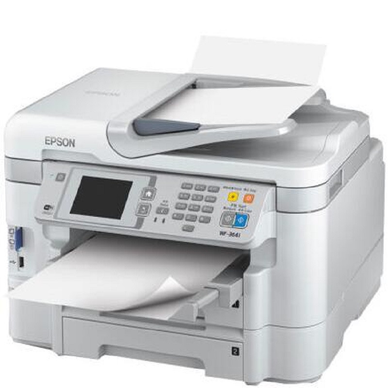 爱普生(Epson) WF-3641 高端彩色商用喷墨打印机一体机 A4幅面彩色喷墨一体机(打印 复印 扫描 传真)