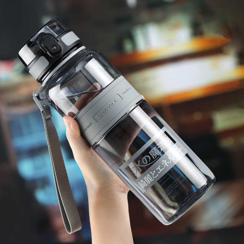 容量男运动水杯烘焙精灵健身房便携杯子女夏天户5038玉藤青2000ml特大