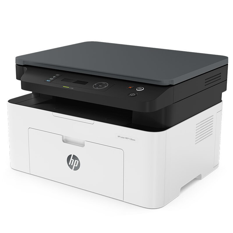 惠普(HP)M30w 打印机 A4黑白激光一体机 家用办公打印复印扫描1136/126nw M30W无线网络三合一
