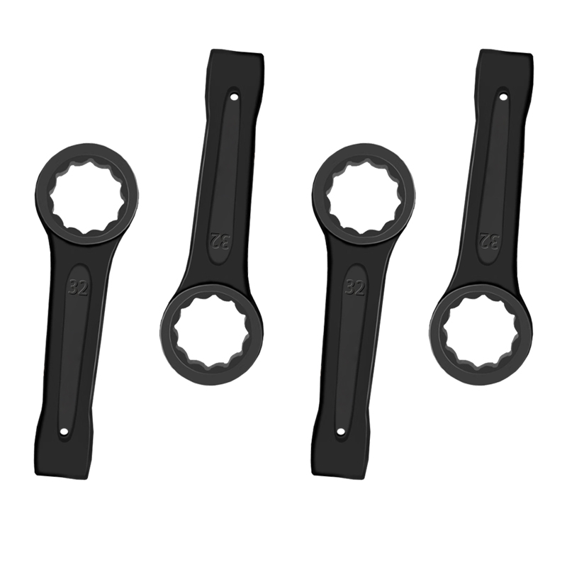 立伟铁牛敲击梅花扳手32mm/把高清大图