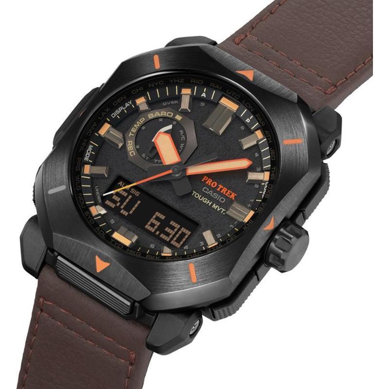 卡西欧casioprotrekprw6900yl5时尚流行简约百搭石英手表