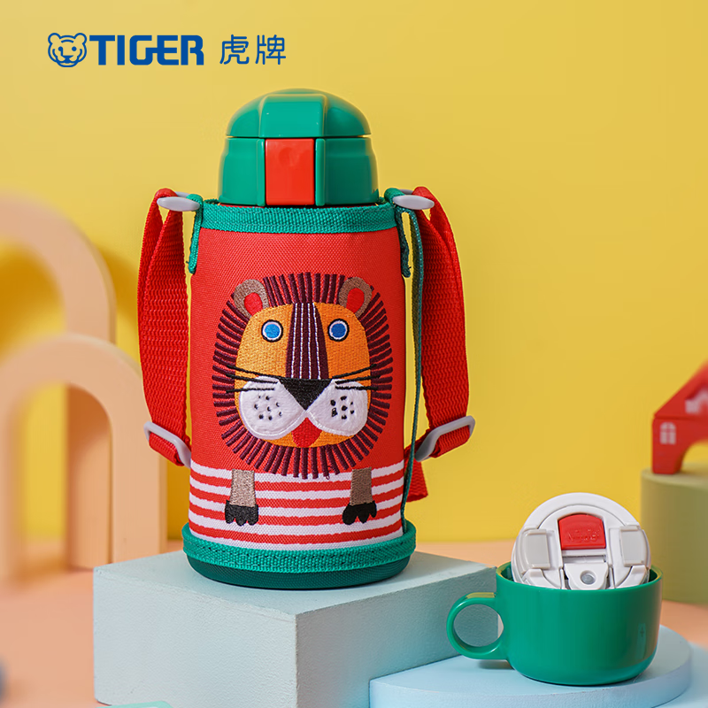 虎牌Tiger保温杯不锈钢真空保温保冷便携简约设计长效锁温随行杯MBR-S06C高清大图