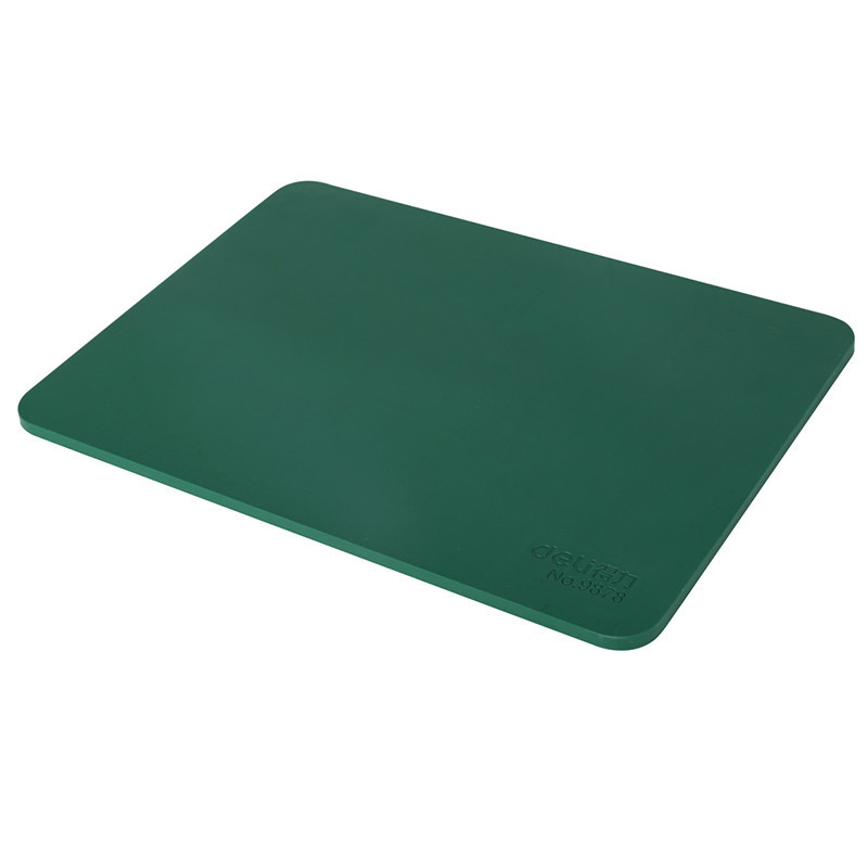 得力deli9878长方形印章垫子财务专用18X13厘米大厚银行专用