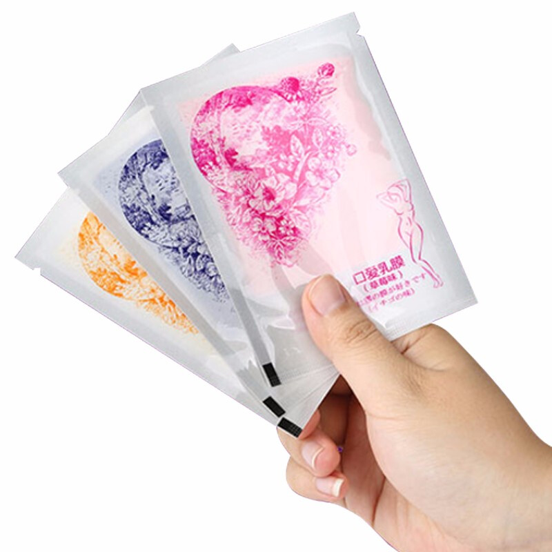 云曼 口爱膜膜口爱套男女用具水果味舔隂膜夫妻sm女性激情舌头套另类玩具 成人情趣性 3盒装-3片/盒(草莓+香草+蓝莓)高清大图