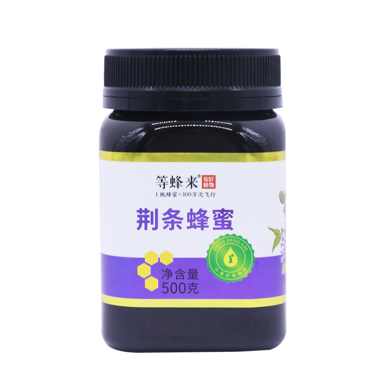 等蜂来天然成熟荆条蜂蜜500g 家庭装