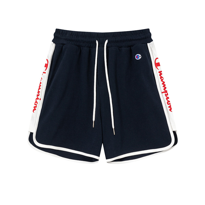 champion冠军运动短裤女士夏季直筒宽松休闲裤子百搭高腰卫裤