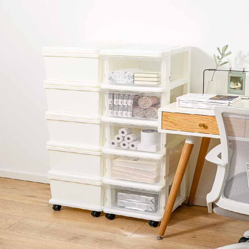 空間専門家(SPACEXPERT) 收纳箱收纳盒储物柜5层抽屉柜高清大图