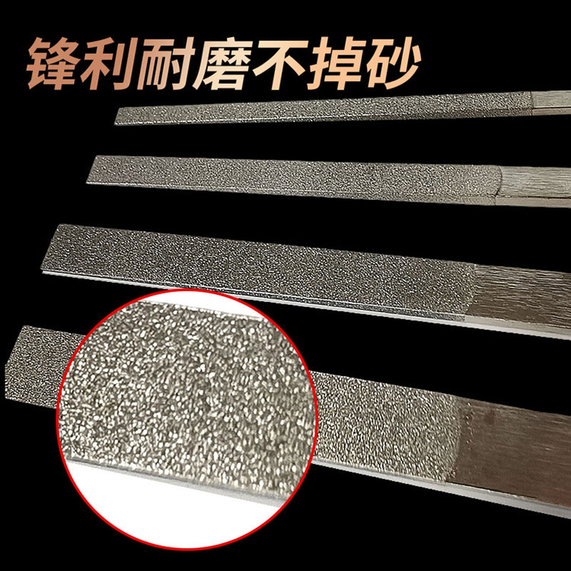 ANBOTLE一品精工机械平斜锉超声波机械锉MTP-120锉刀打磨工具往复式锉刀 MTP-120 无砂4MM高清大图