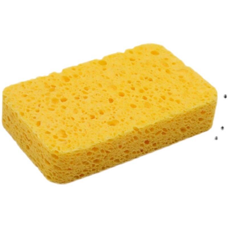 木浆棉海绵洗碗刷碗海绵百洁布海绵布厨房抹布清洁双面不沾油