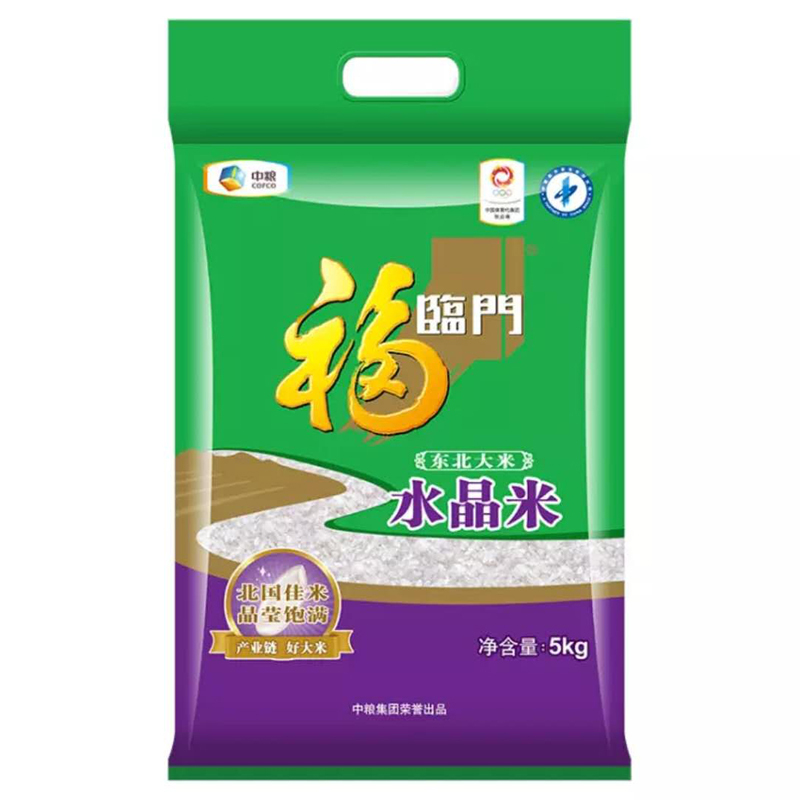 福临门 东北大米5kg 水晶米