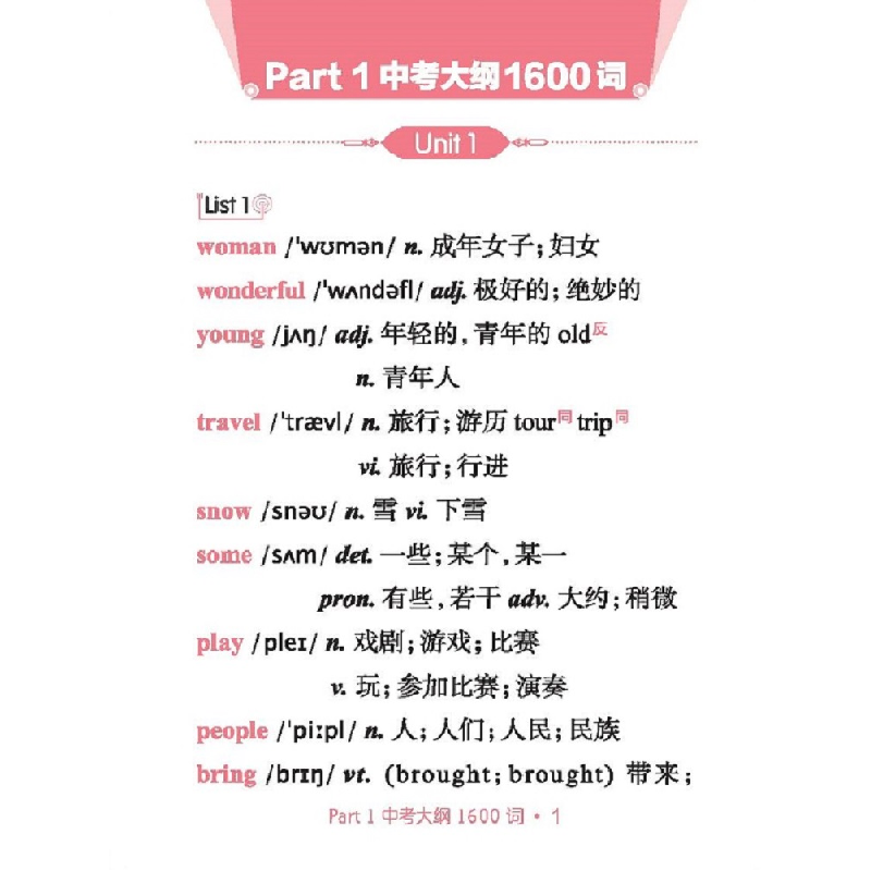 正版新书]恋练不忘 初中英语 词汇速记新东方教研中心9787572244高清大图
