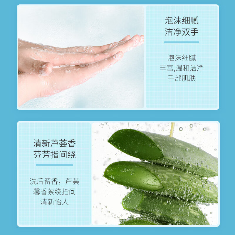 植护净至 清香洗手液瓶装480ml/瓶高清大图