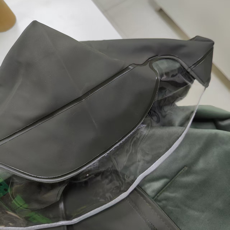 新动力火车 分身雨衣绿色 尺码165-190 套高清大图