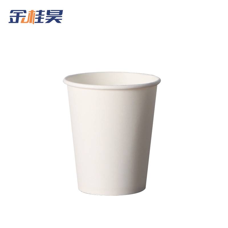 金桂昊 一次性 纸杯 白杯200ml /个高清大图